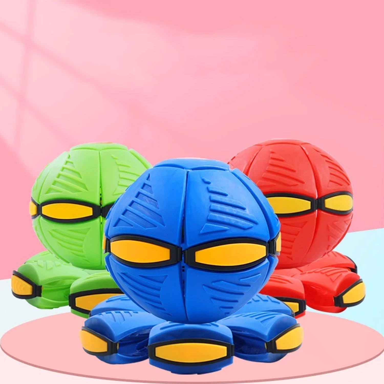 8060 Flying Soccer Ball Magic Ball Frisbee Deformation UFO Football Flat Throw Disc (Without LED Light) 8060 Flying Soccer Ball Magic Ball Frisbee Deformation UFO Football Flat Throw Disc (Without LED Light)